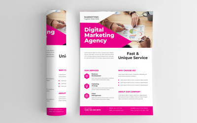 Business Investment Opportunities Marketing Flyer