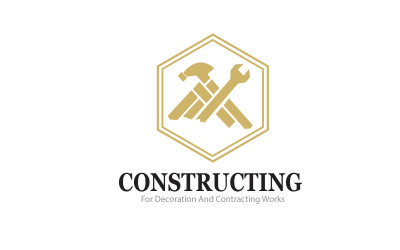 Construction and Decoration Logo Design For All architectural offices