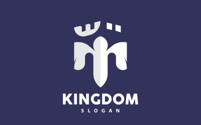Design do logotipo do castelo Royal Tower KingdomV10