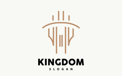 Kasteel Logo Ontwerp Koninklijke Toren KingdomV2