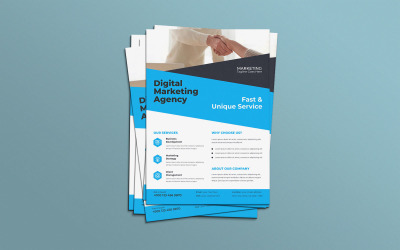 Professional Printing Services Marketing Flyer