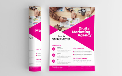 Corporate Diversity Training Marketing Flyer