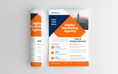 Folheto do Summit de Inovação Empresarial da Agência de Marketing Digital