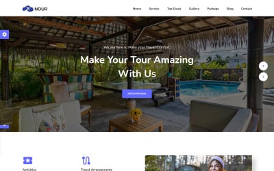 Nour - Tour and Travel Agency Template