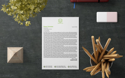 Design hlavičkového papíru, moderní hlavičkový papír, profesionální design hlavičkového papíru(30)