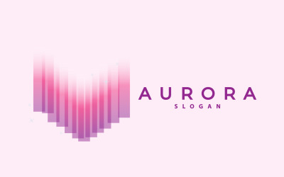 Aurora Light Wave Sky View Logo Version1