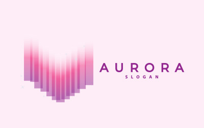 Aurora Light Wave Sky View Logo Versione1
