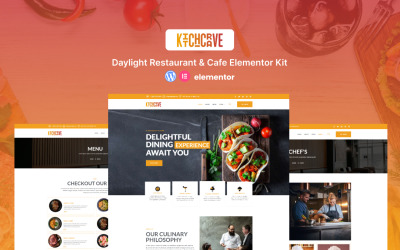 Kitchcrave – Kit Elementor per ristorante e caffetteria Daylight