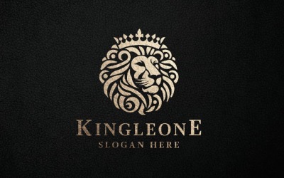 Kral Aslan Başı Profesyonel Logo