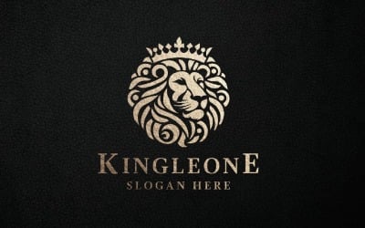 Profesjonalne logo głowy króla lwa
