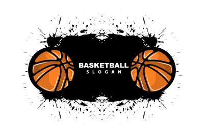 Sportovní basketbalové logo Vector Design V1