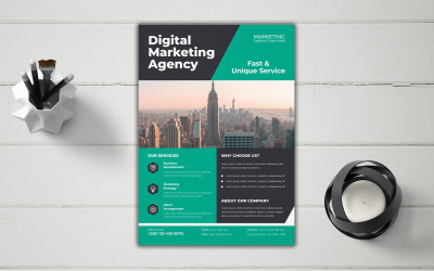 Diseño vectorial del folleto de marketing de formación en diversidad corporativa