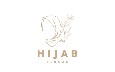 Hijab Logo Moda Ürün Vektör Versiyon11