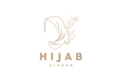 HIjab Logo Mode Produit Vector Version11