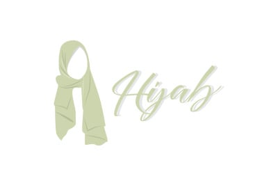 HIjab Logo Mode Produit Vector Version2