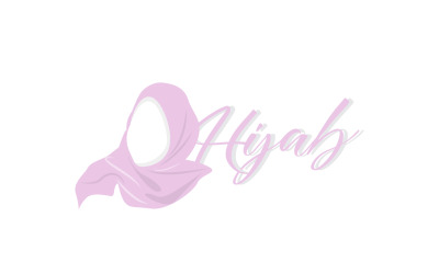 HIjab Logo Mode Produit Vector Version6