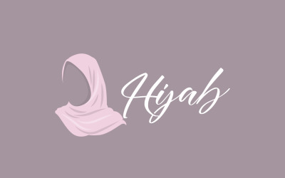 HIjab Logo Mode Produit Vector Version8