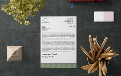 Papier firmowy, profesjonalny papier firmowy Design-180