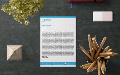 Projekt papieru firmowego, unikalny papier firmowy, kreatywny papier firmowy