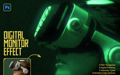 Фотоефект цифрового монітора