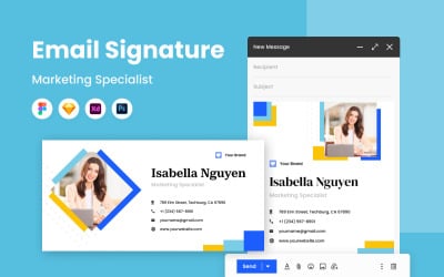 Marketing Specialist - Email Signature Template V2
