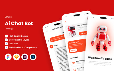 Zaion - mobilní aplikace Ai Chatbot