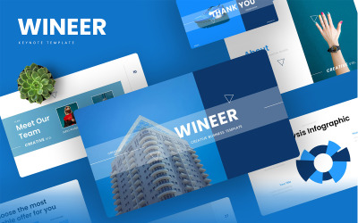 Wineer: modello di keynote aziendale creativo