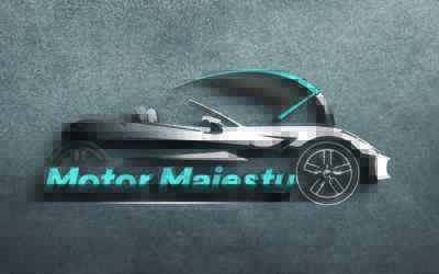 汽车、赛车、跑车的汽车标志模板