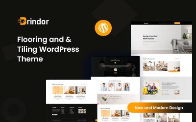 Brindor – Podlahy a obklady WordPress Téma