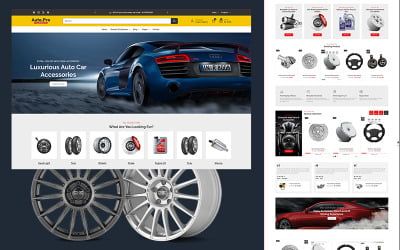 Autopro – Autóipari autók és alkatrészek Autószerszám Többcélú Shopify 2.0 reszponzív téma