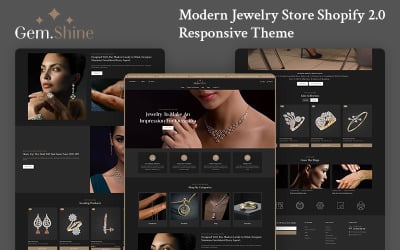 Gemshine - Gioielleria moderna Shopify 2.0 Tema reattivo | Shopify Sistema operativo 2.0