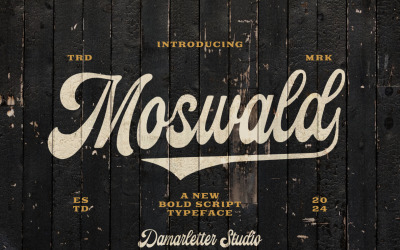 Handschriftliche Moswald-Schrift