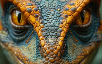 Coelophysis Dinosaurus realistische fotografie 2