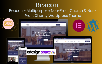 Beacon – víceúčelová nezisková církev a neziskové charitativní téma Wordpress