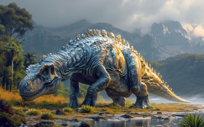 Dryosaurus Dinosaur realistic Photography 1