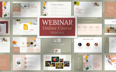 Kurs internetowy SlideDeck — prezentacja Prezentacji Google