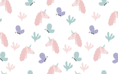 My Unicorn Seamless Pattern