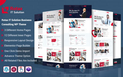 Rotax - IT Solution Business Consulting Theme WordPress