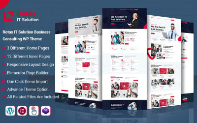 Rotax - IT Solution Business Consulting WordPress Theme