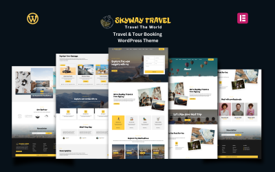 SkyWay - Tema WordPress per la prenotazione di viaggi e tour