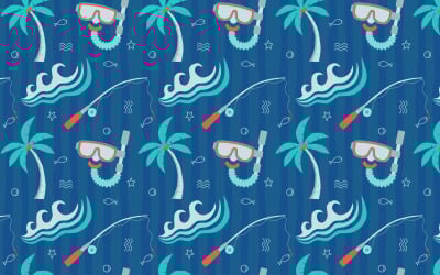 Modello senza cuciture nautico