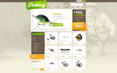 Fishing VirtueMart sablon 41804