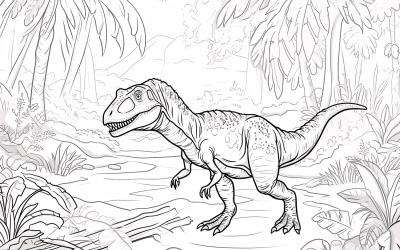 Desenhos para Colorir Dinossauro Barionix 3