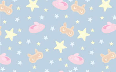 Pizsama Party Seamless Pattern