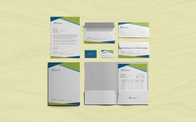 Canva és MS Word Branding Identity Pack