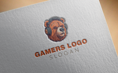 Elegant Cool Bear Logo 2-09-23