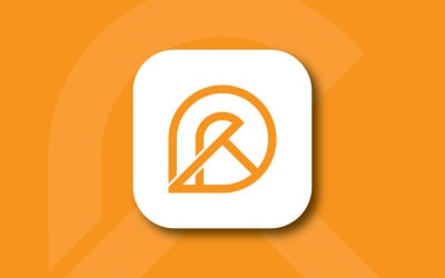 R Letter Logo Design Template FREE