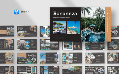 Bonannza - Keynote-sjabloon voor resort en hotel