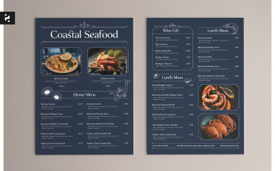 Classic Coastal Seafood Restaurant Meny