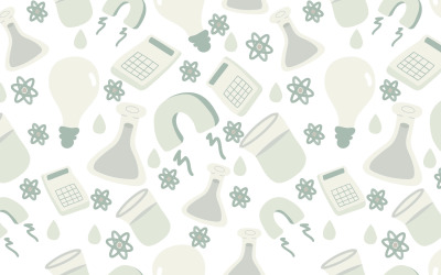 Science Motif Vectoriel Sans Couture